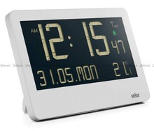 Zegar cyfrowy z termometrem BC14W-DCF Sterowany Radiowo - 26,5x17,5 cm
