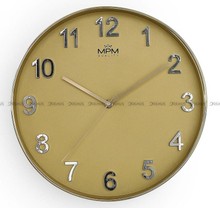 Zegar ścienny MPM Golden Simplicity - E01.4163.80 - 30 cm