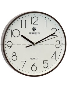 Zegar ścienny Perfect FX-5814 Brązowy - 23 cm