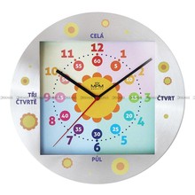 Zegar ścienny dla dzieci MPM Explore - B - E01.4354.71.B - 30 cm