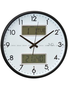 Zegar ścienny z termometrem JVD DH239.2 - 32 cm