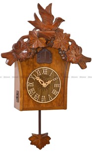 Zegar wiszący z kukułką Adler 24025-W - 39x45 cm