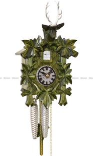 Zegar wiszący z kukułką Engstler 522-5-Green - 17x47 cm