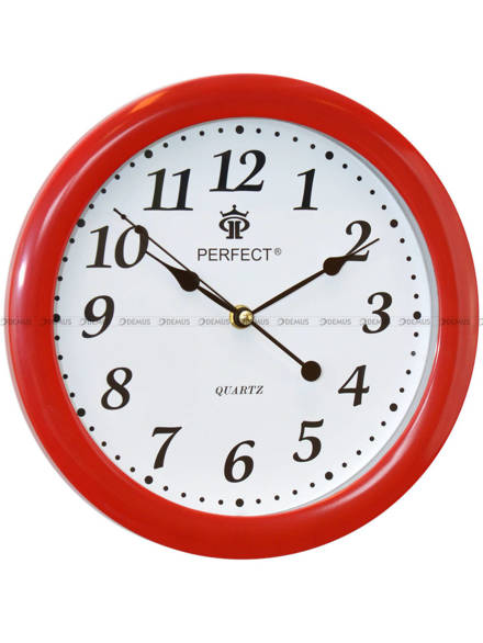 Zegar ścienny Perfect LA17-RED - 29 cm