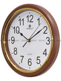 Zegar ścienny Perfect FX-5842Q4 Brązowy - 28 cm
