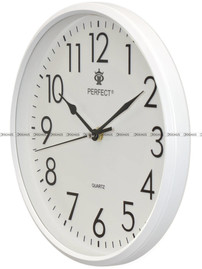 Zegar ścienny Perfect FX-5742 Biały - 26 cm