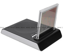 MPM C02.2594.9070 Budzik z termometrem -  9x9x13 cm