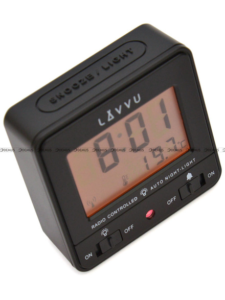Budzik cyfrowy z termometrem LAVVU LAR0041