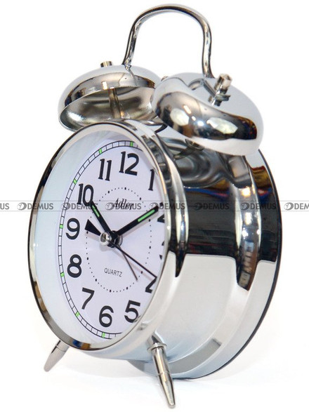 Budzik wskazówkowy Adler 40131-S Retro z dzwonkami