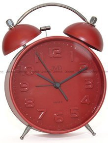 Budzik wskazówkowy z mechanicznym dzwonieniem JVD SRP2216.3 - 16x13 cm