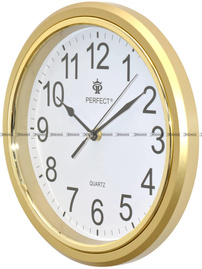 Zegar ścienny Perfect FX-5842CK Złoty - 28 cm
