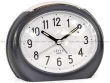 Budzik wskazówkowy LAVVU LAS3051 - 11x9 cm - Płynąca wskazówka