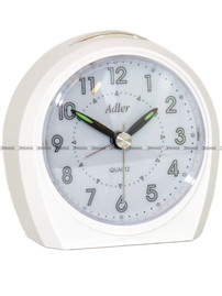 Budzik z płynąca wskazówką Adler 40155-B - 8x8 cm