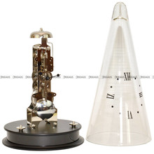 Zegar kominkowy mechaniczny Hermle 22995-740791 - 18x36 cm