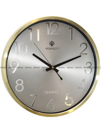 Zegar ścienny Perfect PW267-1700-5-Gold - 36 cm