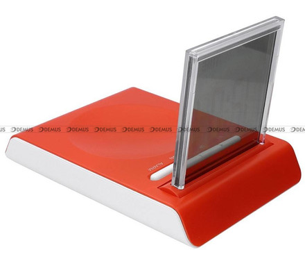 MPM C02.2594.6000 Budzik z termometrem -  9x9x13 cm