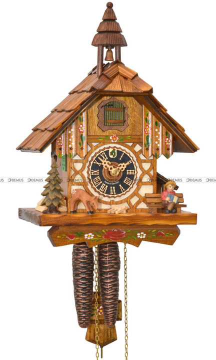 Zegar wiszący z kukułką Hönes K1232/2 - 1-dobowy - 22x29 cm
