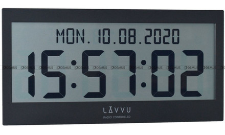 Zegar cyfrowy sterowany falą radiową LAVVU LCX0011