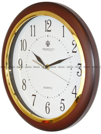 Zegar ścienny Perfect JQ17-Dark-Brown - 32 cm