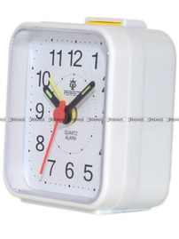 Budzik wskazówkowy Perfect SQ883-White