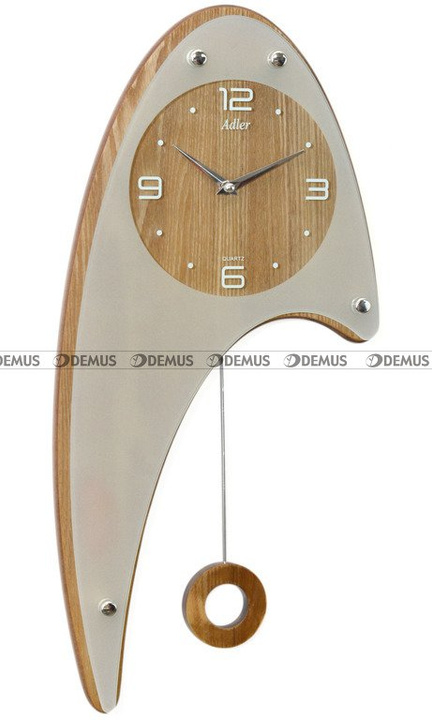 Zegar wiszący Adler 20243-PB-OAK