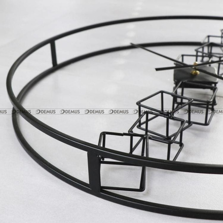 Zegar ścienny MPM Simple Cubes E04.4114.90 - 60 cm