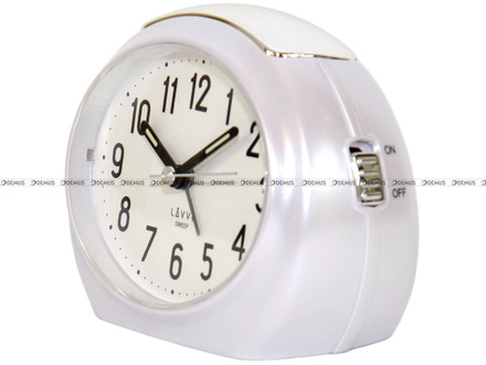 Budzik wskazówkowy LAVVU LAS3050 - 11x9 cm - Płynąca wskazówka