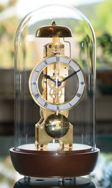 Zegar kominkowy mechaniczny Hermle 23019-740791 - 16x30 cm