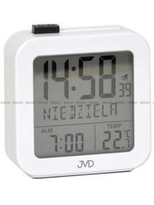 Budzik cyfrowy z termometrem, sterowany radiowo JVD RB9370.1