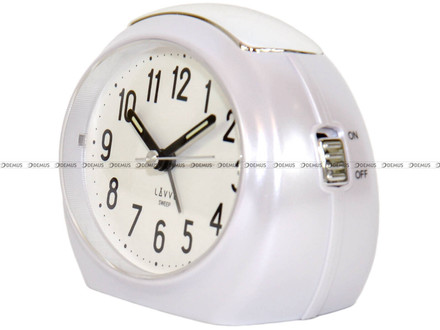 Budzik wskazówkowy LAVVU LAS3050 - 11x9 cm - Płynąca wskazówka