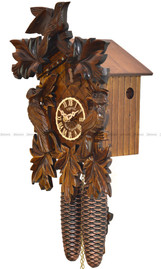 Zegar wiszący z kukułką Engstler 632.8-WA5 - 24x42 cm