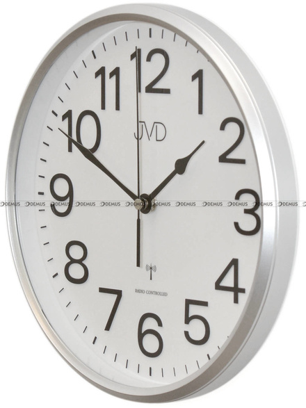 Zegar ścienny JVD RH683.2 sterowany falą radiową - 26 cm