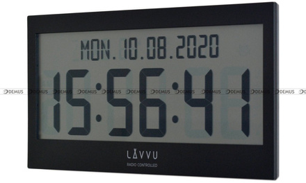 Zegar cyfrowy sterowany falą radiową LAVVU LCX0011