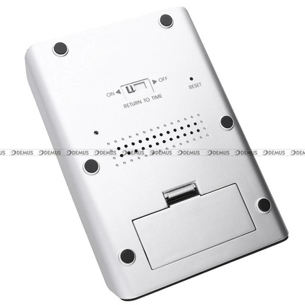 MPM C02.2594.9070 Budzik z termometrem -  9x9x13 cm