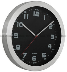 Zegar ścienny aluminiowy E01.2482.7090 - 30 cm