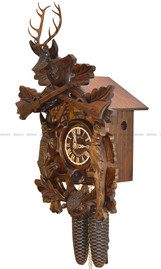 Zegar wiszący z kukułką Engstler 739.8-WA3 - 30x55 cm