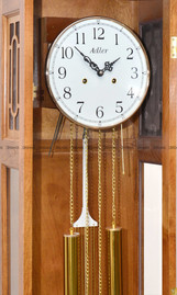 Zegar mechaniczny stojący Adler 10122-D - 46x195 cm