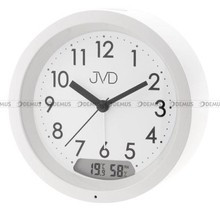 Budzik z termometrem JVD SRP056.1 - 12x12 cm
