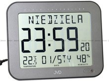 Zegar cyfrowy sterowany radiowo z termometrem JVD DH9363.1