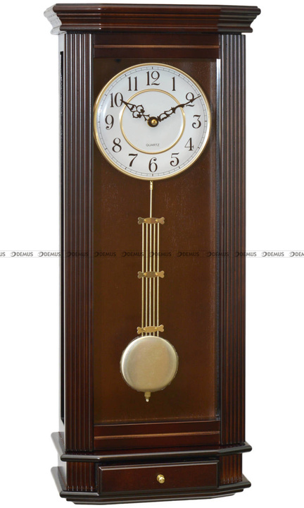 Zegar wiszący kwarcowy Demus 9357A-WA2 - 26x63 cm
