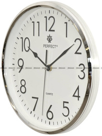 Zegar ścienny Perfect FX-5742 Srebrny - 26 cm
