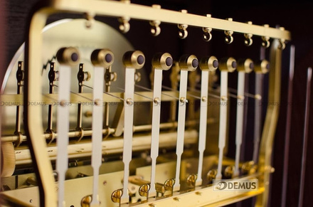 Zegar mechaniczny stojący Hermle Apollo-Tubowy-Gold-05