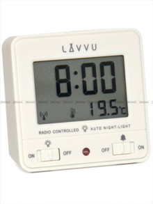 Budzik cyfrowy z termometrem LAVVU LAR0040