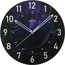 Szklany Zegar ścienny MPM Star E09.4466 - 30 cm