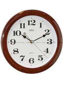 Zegar ścienny Adler 30021-BBR - 28 cm