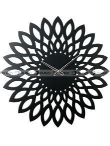 Zegar ścienny ExitoDesign Sun Flower Black HS-8605LB