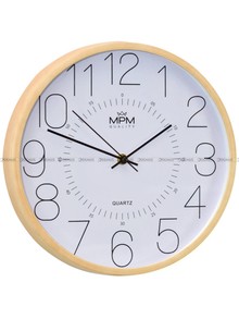 Zegar ścienny MPM Wooden Look E01.4233.5100 - 30 cm