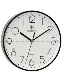 Zegar ścienny Perfect FX-5814 Czarny - 23 cm