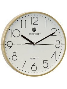 Zegar ścienny Perfect FX-5814 Złoty - 23 cm