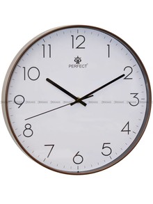 Zegar ścienny Perfect FX-805 Brązowy - 35 cm